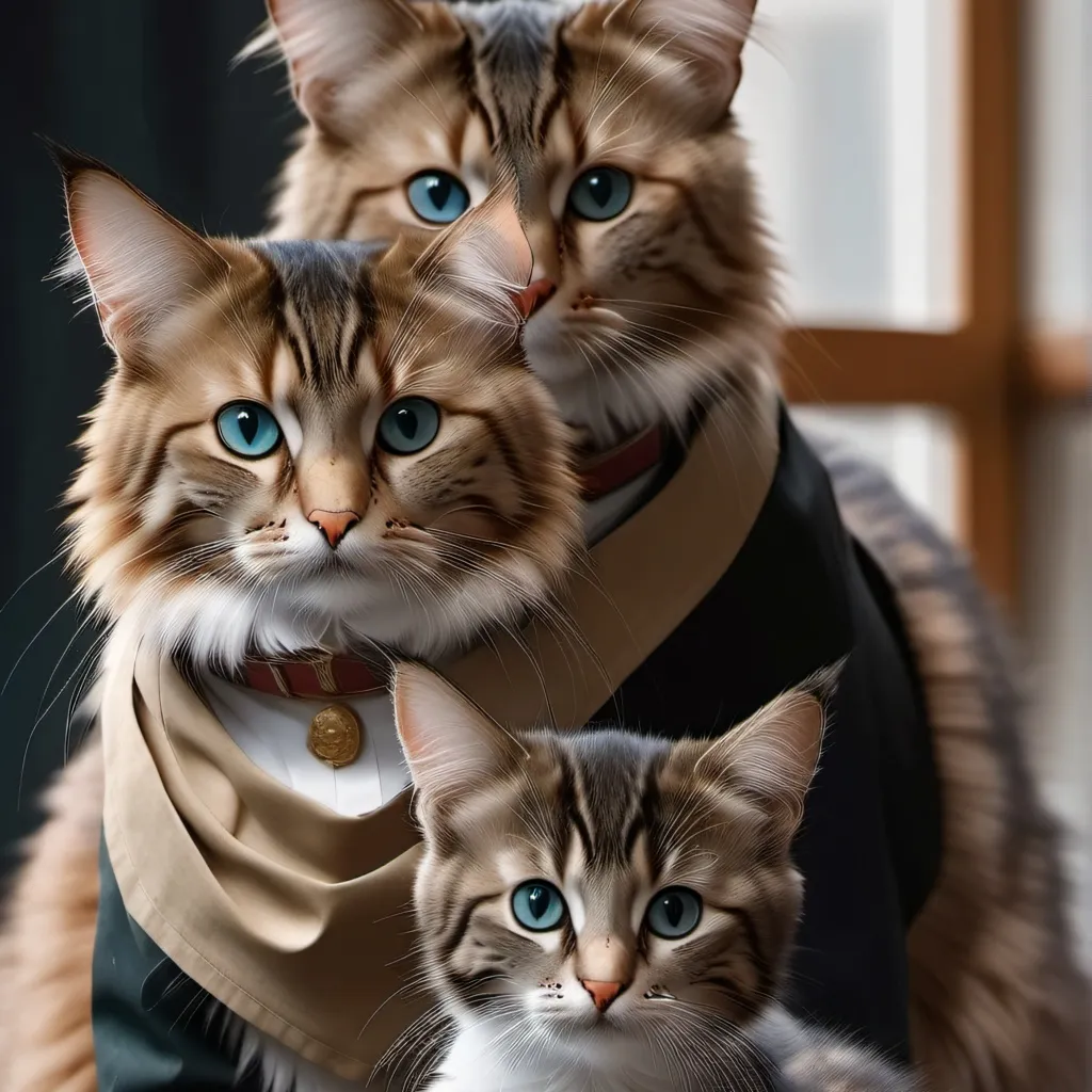 chat with ai character: cat family