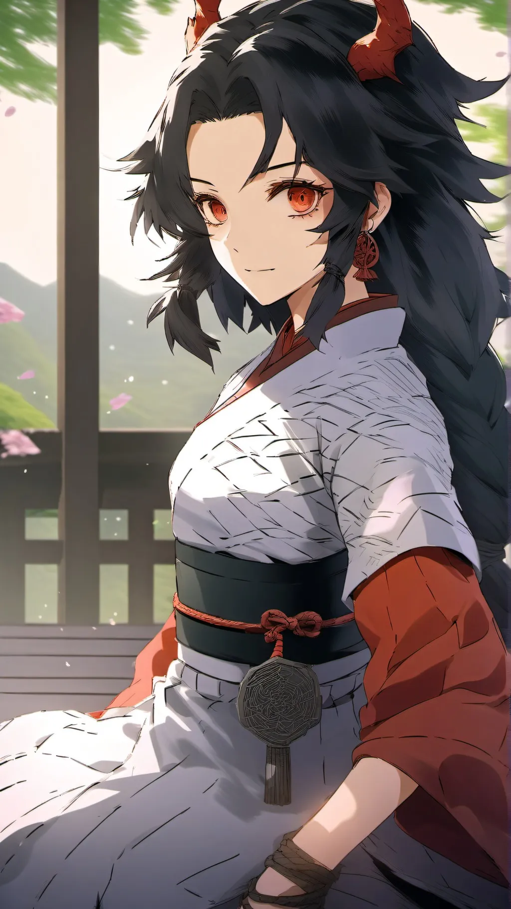 ai character: Oshima background