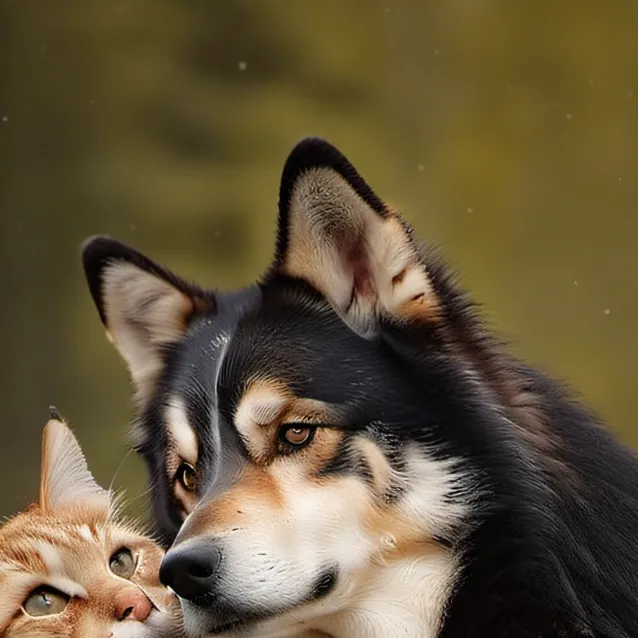 chat with ai character: cat and dog