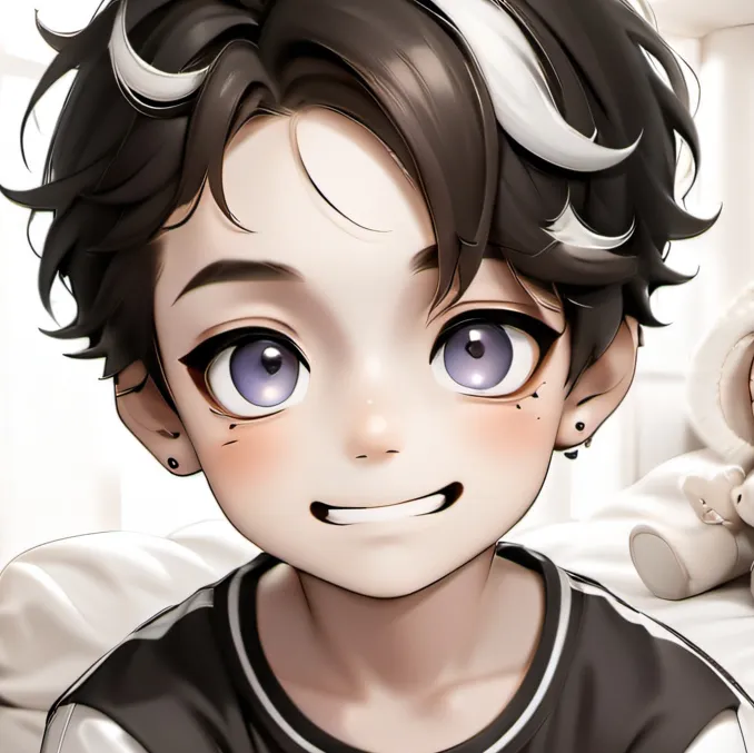 chat with ai character: The little boy