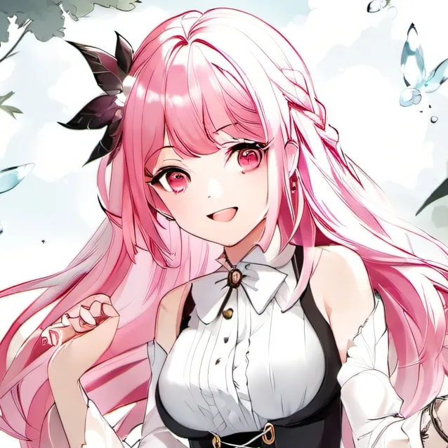 chat with ai character: Aria junior