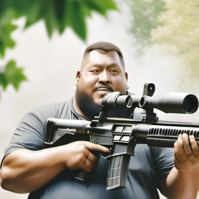 chat with ai character: Murica Man