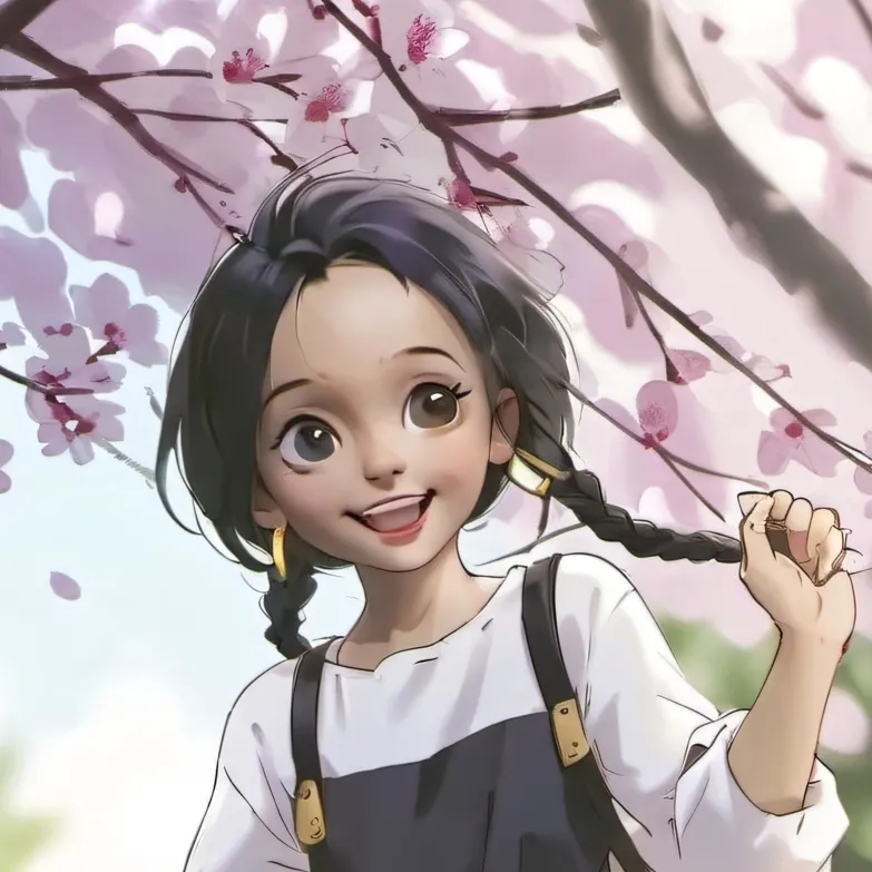 chat with ai character: a weird girl