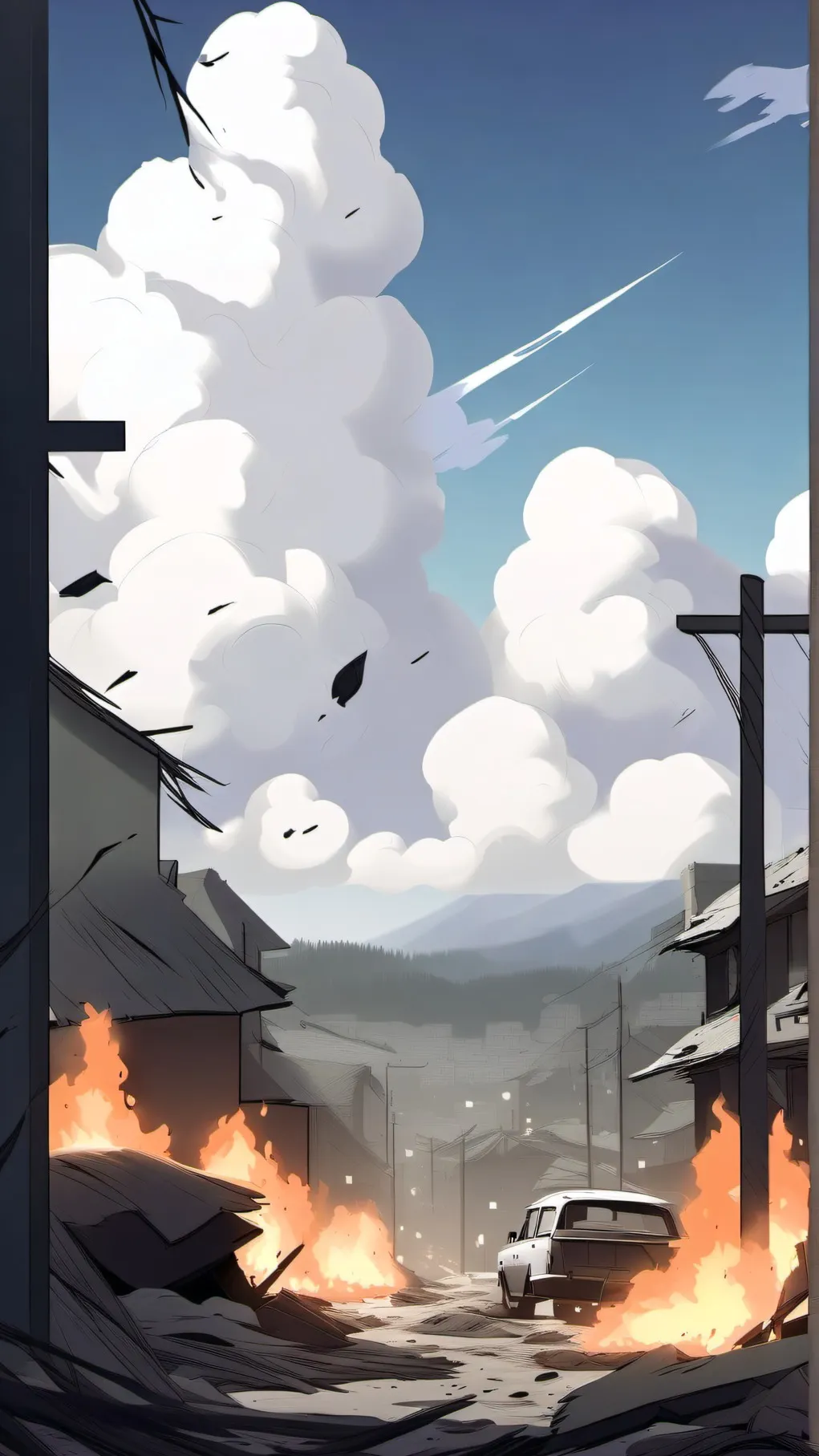 ai character: SC: INFECTION AU background