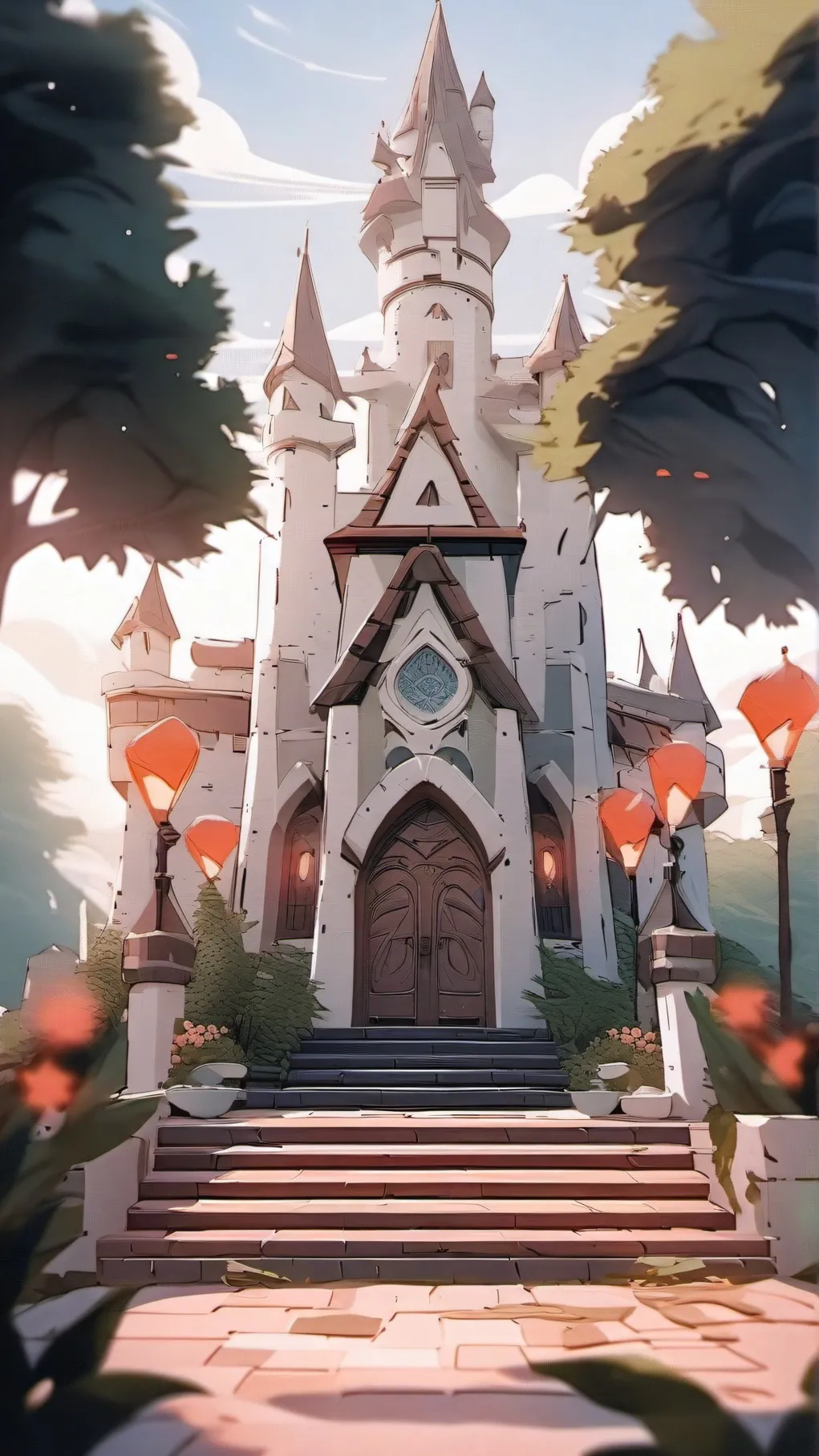 ai character: Royal Critters AU background