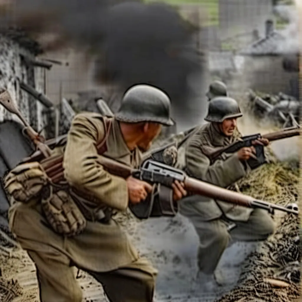 chat with ai character: world war RPG.