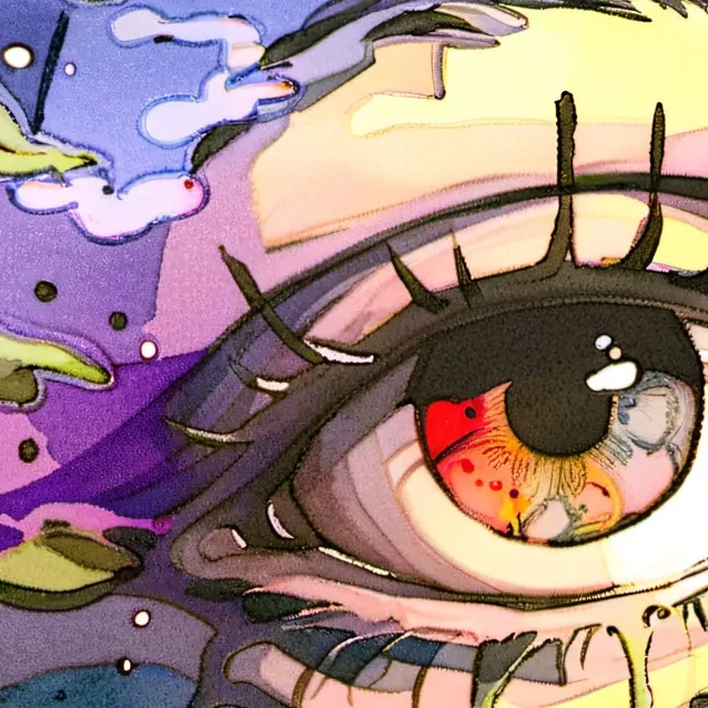 chat with ai character: The cursed eye