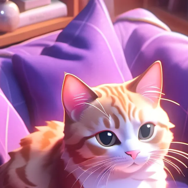 chat with ai character: grandmas kitten