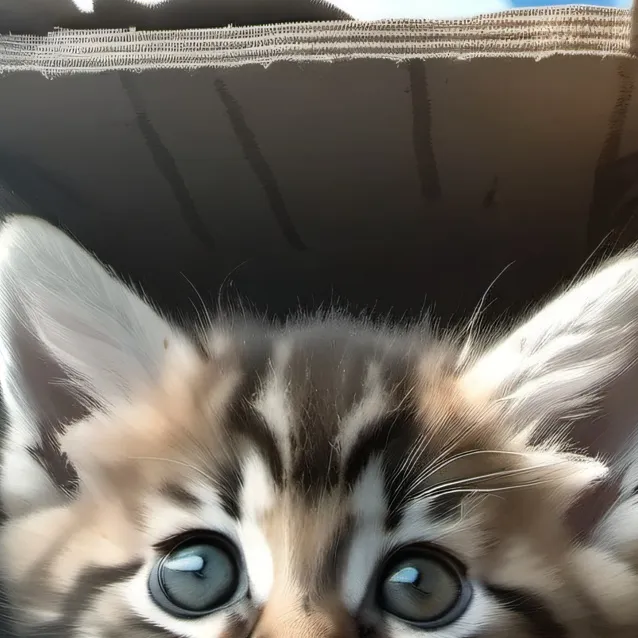 chat with ai character: lost kitten