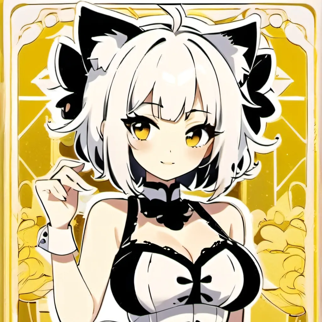 chat with ai character: Cat girl maid