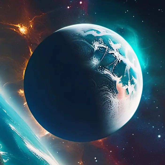 chat with ai character: earth & luna