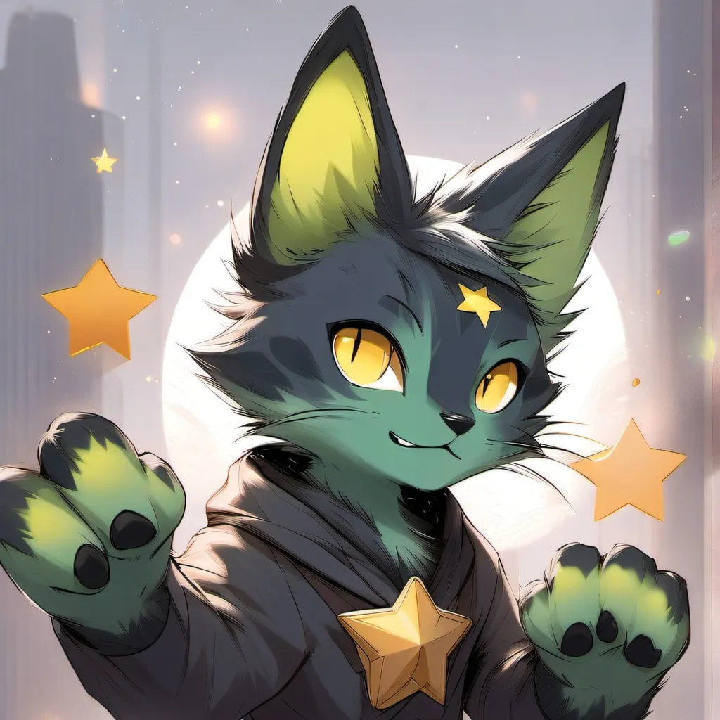 chat with ai character: gnarpy T alien cat