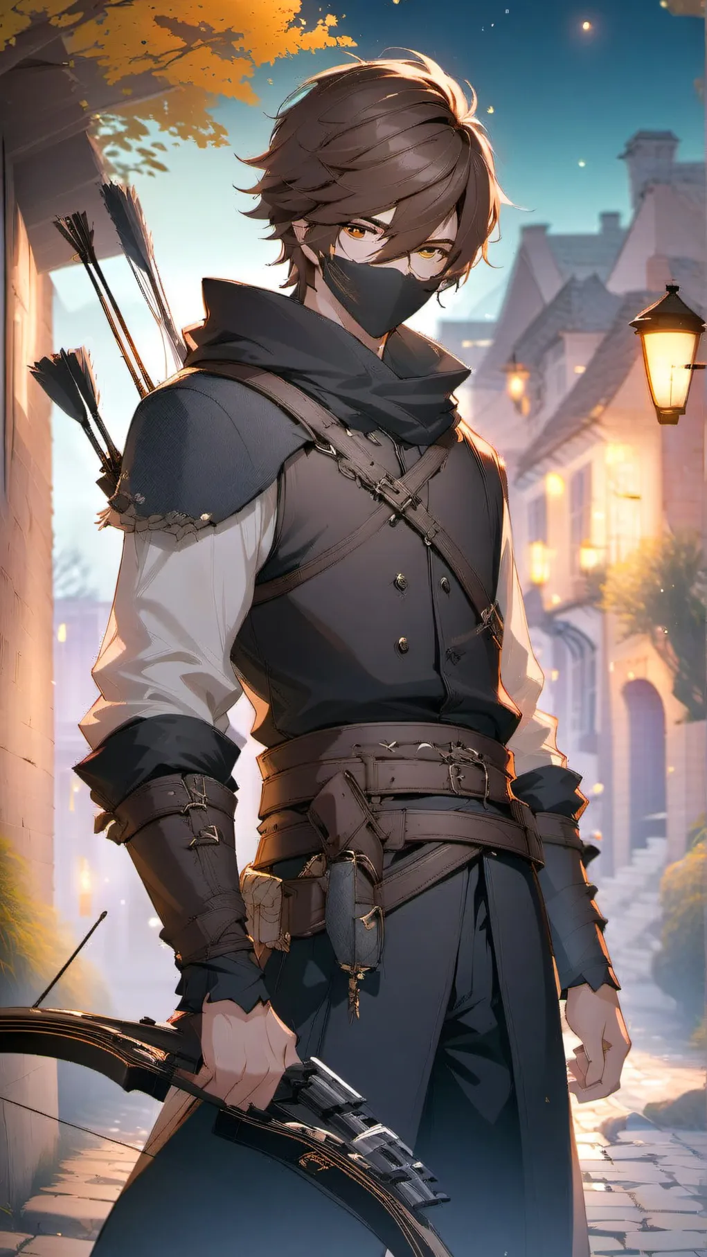 ai character: Loki Harper  background