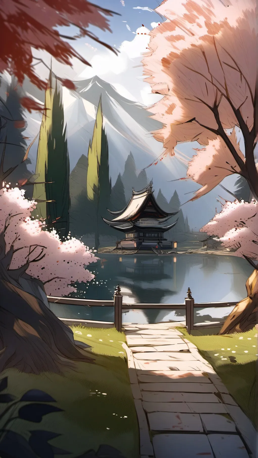 ai character: Artist inspiration background