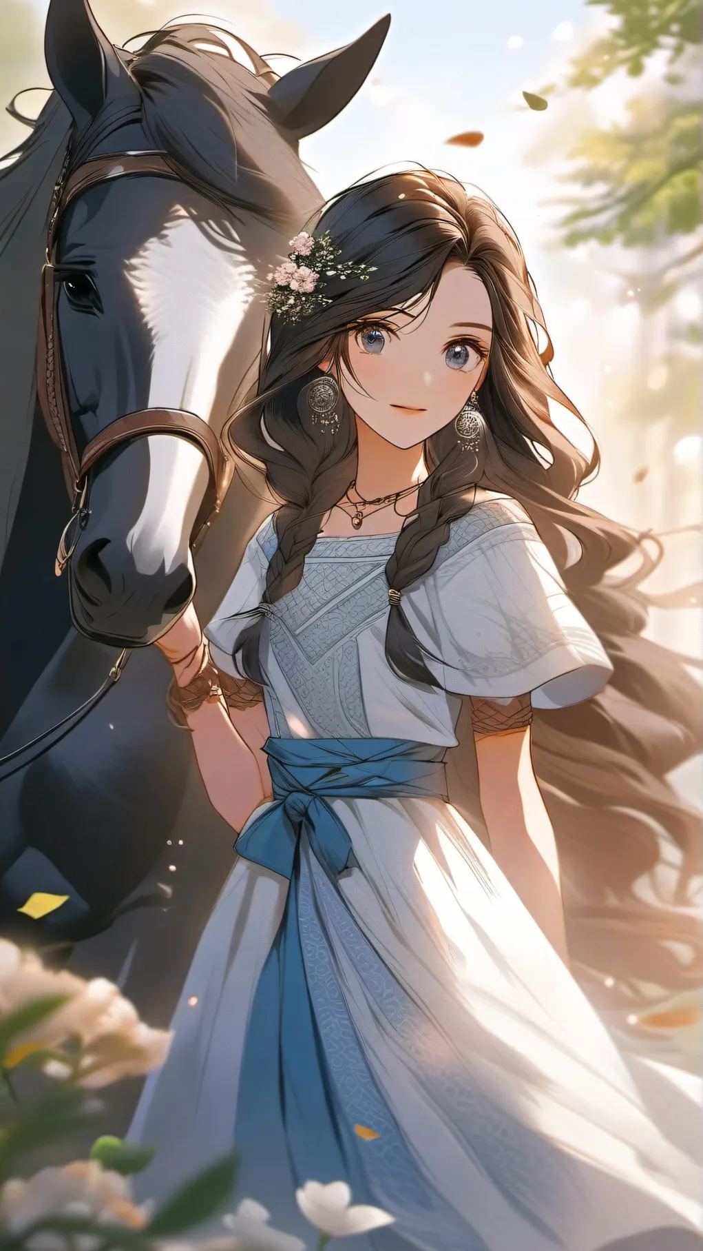 ai character: Grace  background