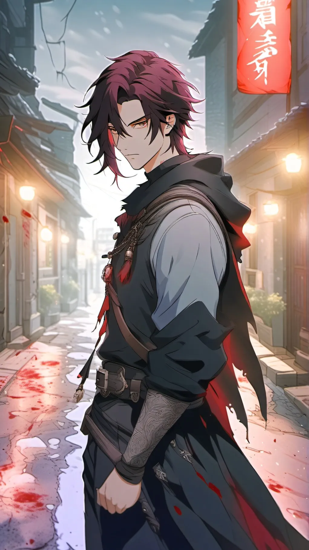 ai character: David Lockman background