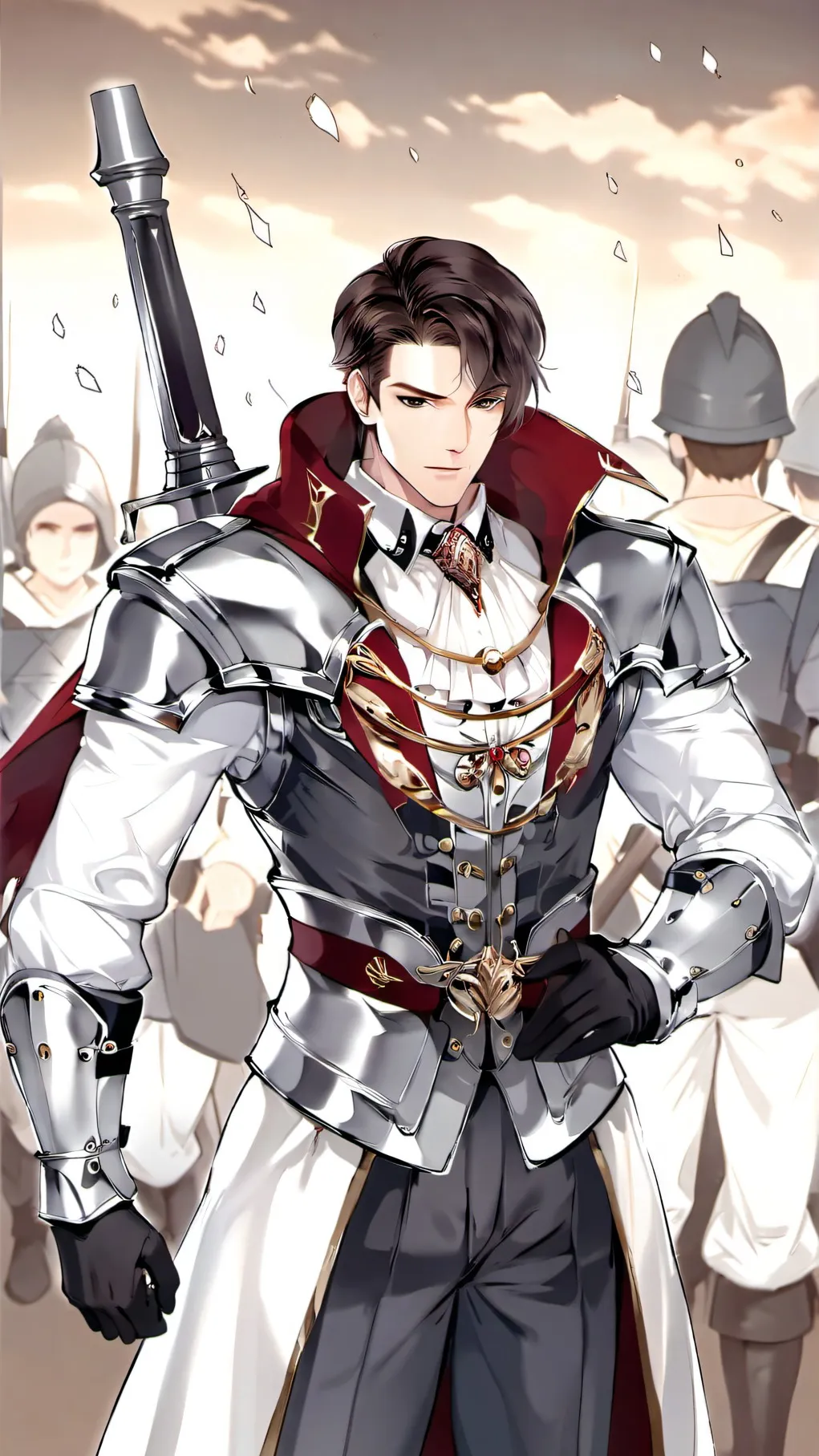 ai character: Aaron Thompson background