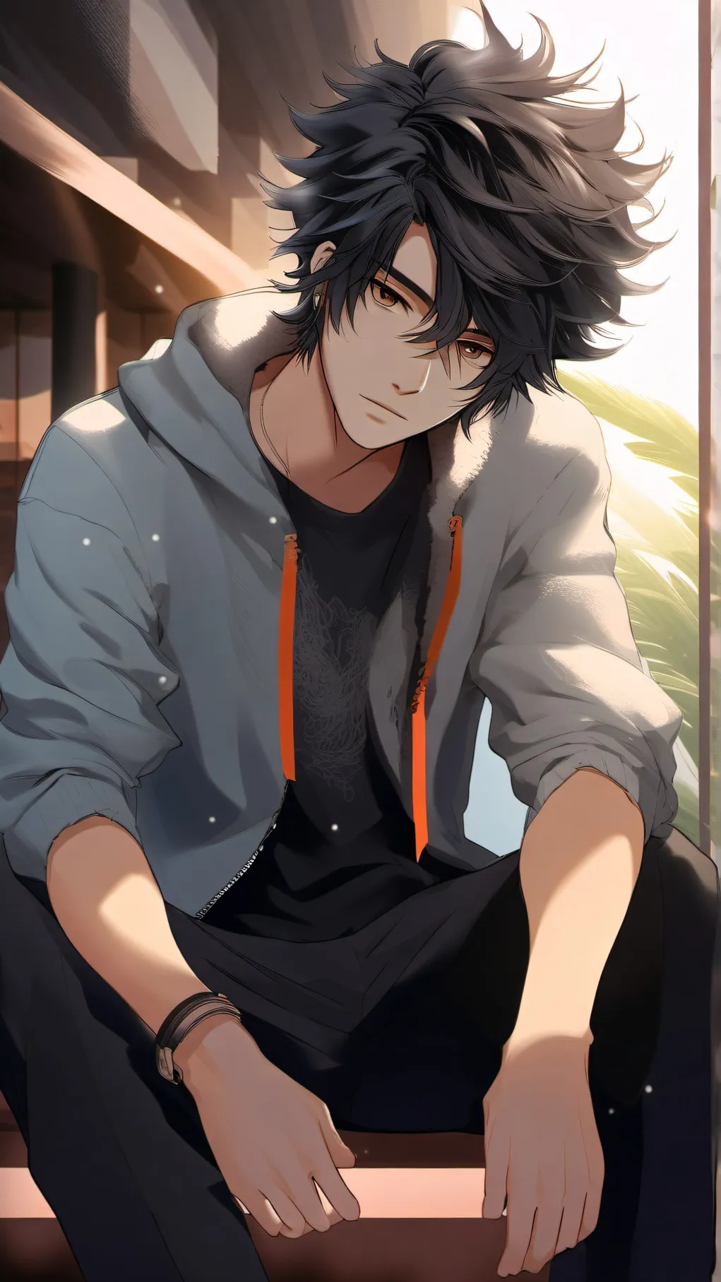 ai character: alex background