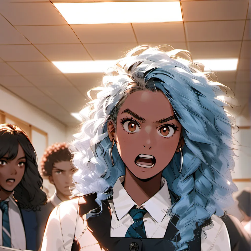 chat with ai character: Riana