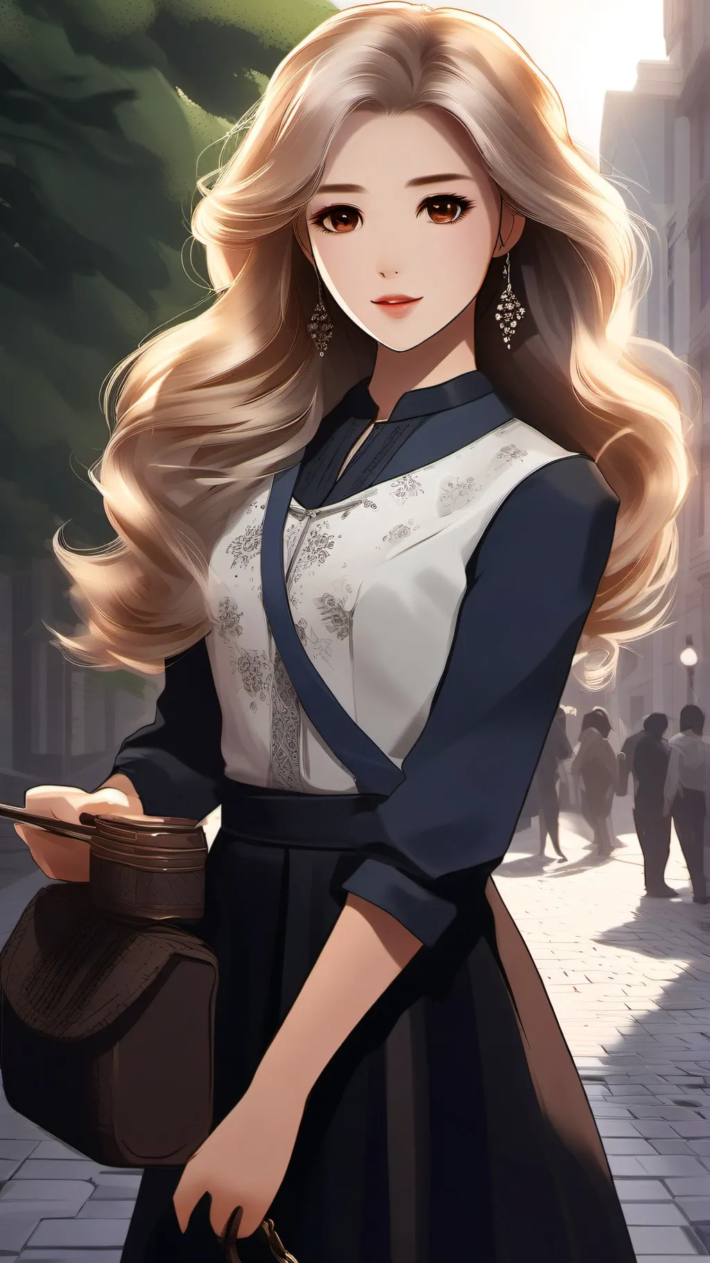 ai character: Noemi background