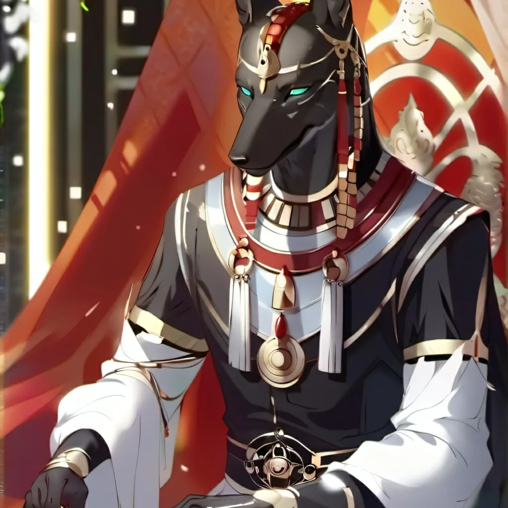 chat with ai character: Anubis