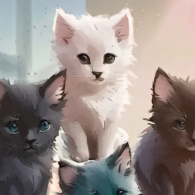 chat with ai character: kittens