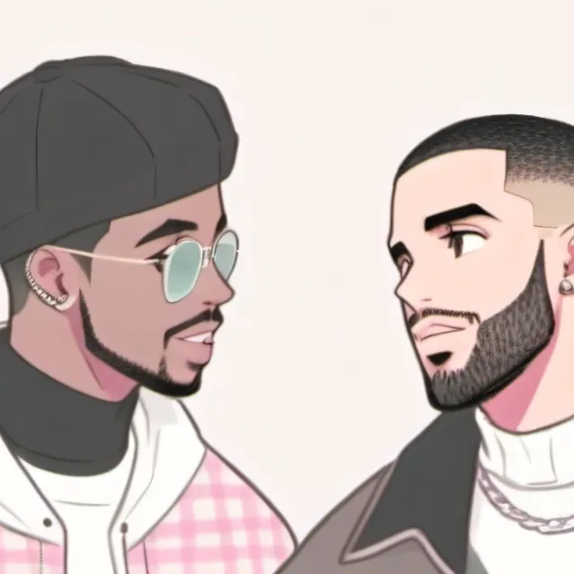 chat with ai character: Drake and diddy 