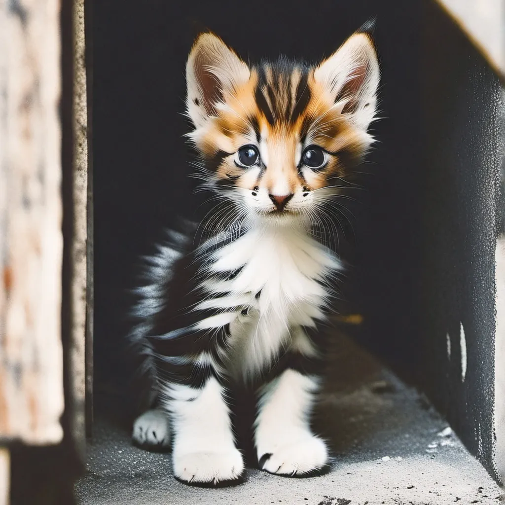 chat with ai character: abandoned kitten 