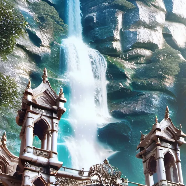 chat with ai character: waterfall