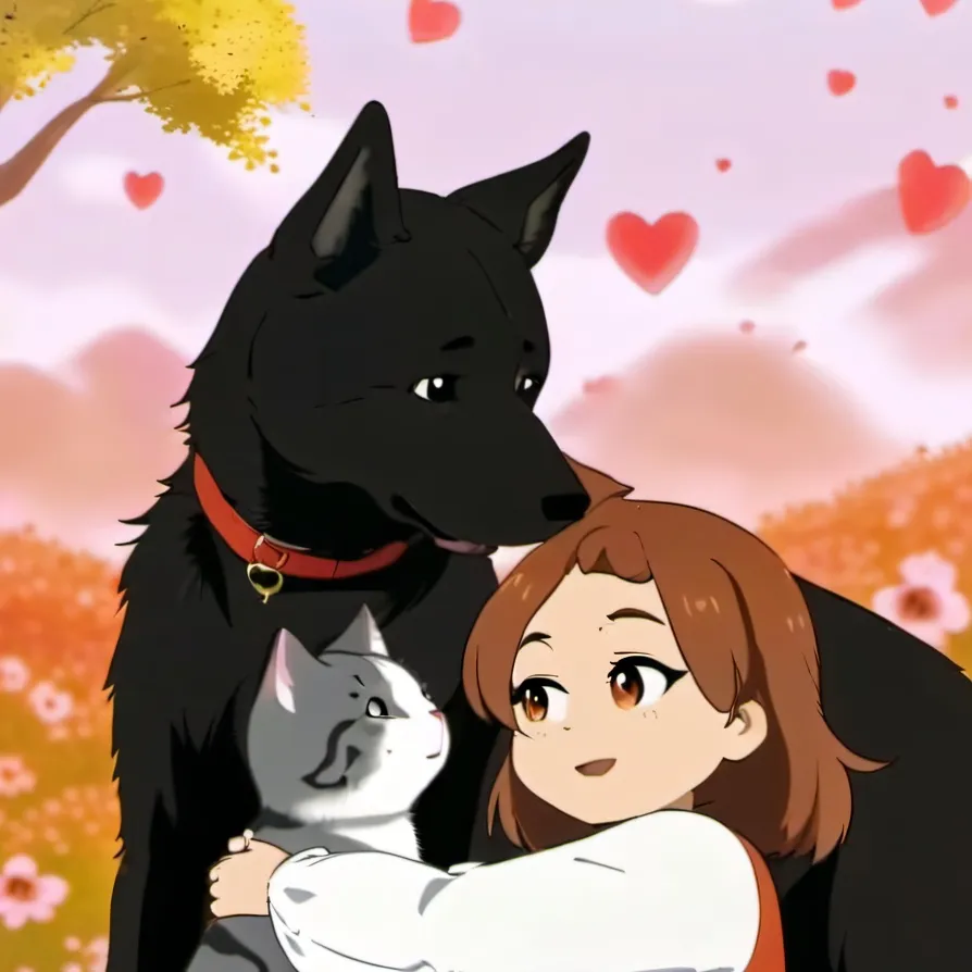 chat with ai character: dog × cat 💞