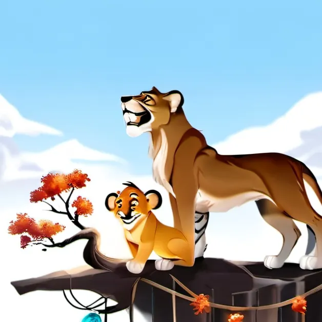 chat with ai character: Lion King