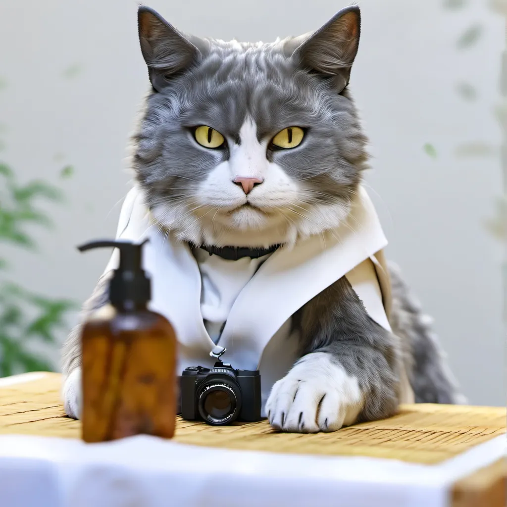 chat with ai character: the hygenal cat