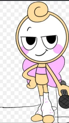 ai character: Glisten the mirror background