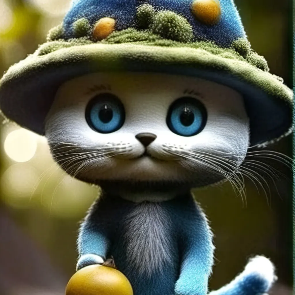 chat with ai character: Smurf cat