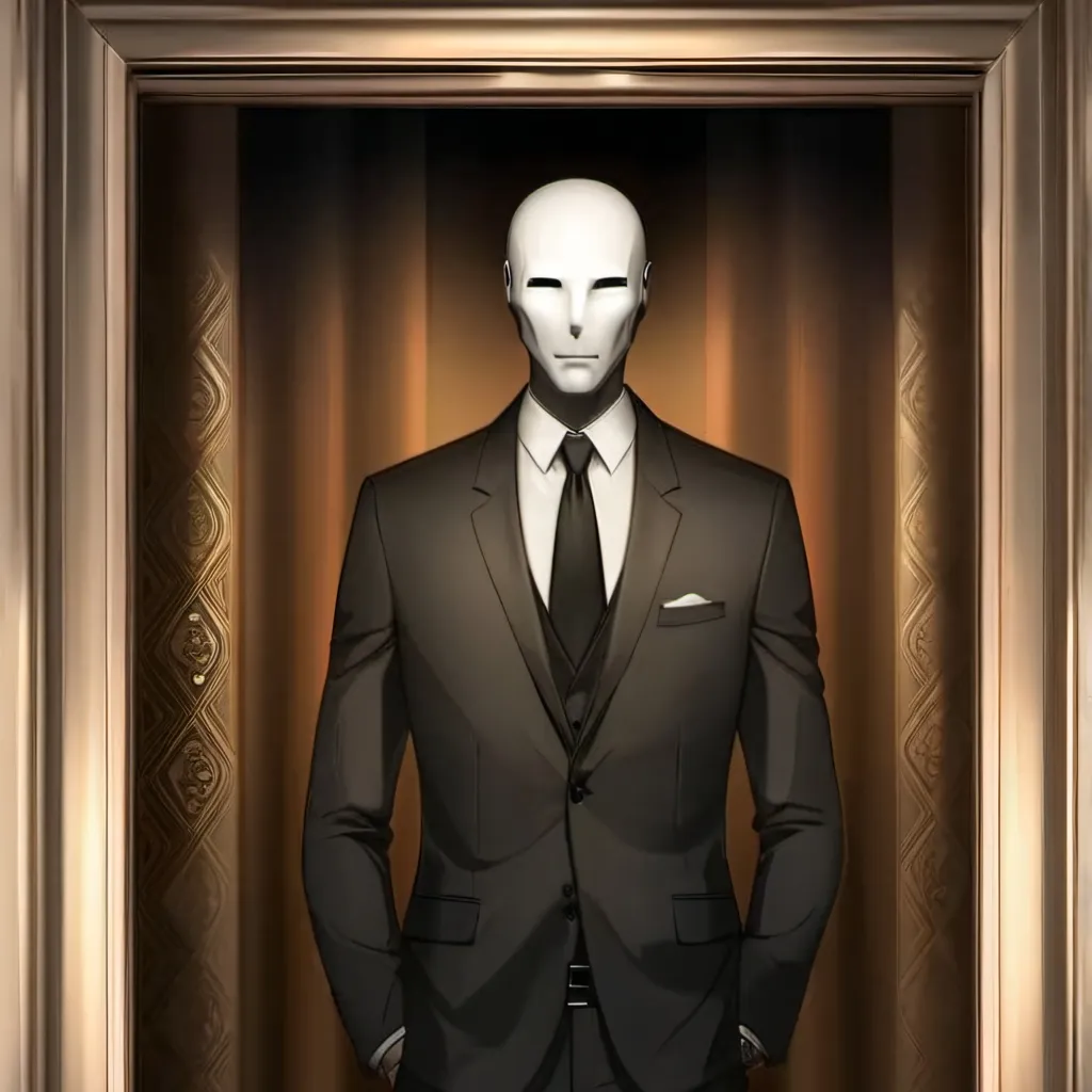 chat with ai character: Slenderman