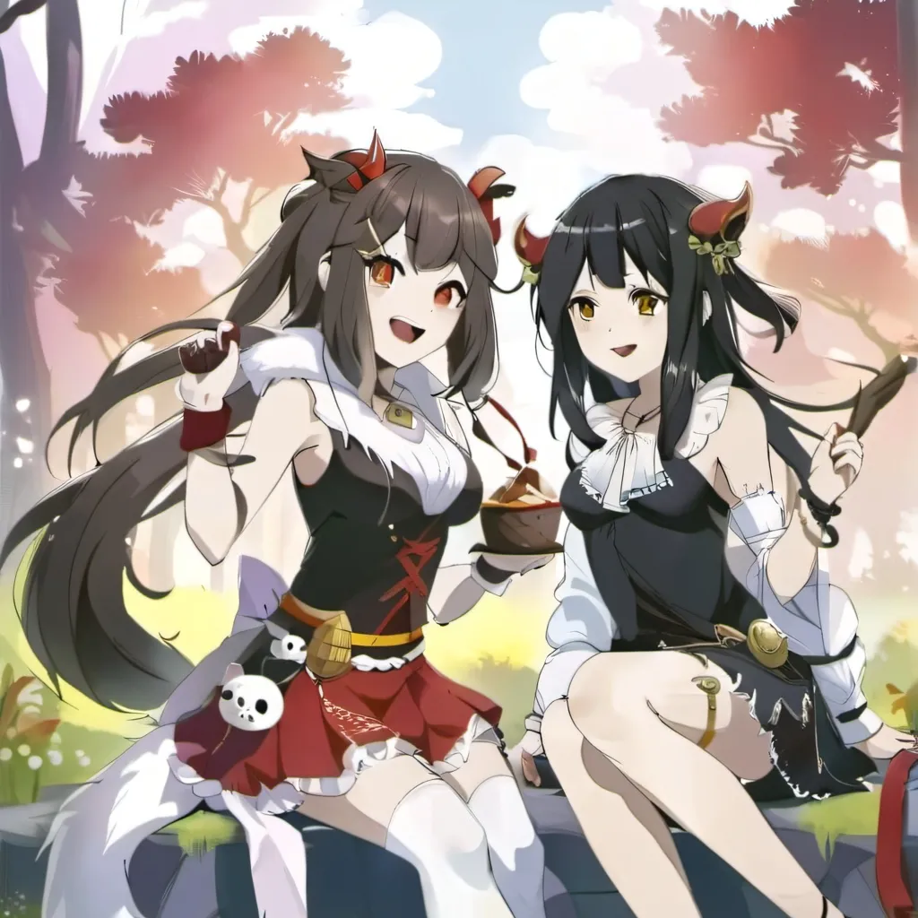 chat with ai character: Mia and Anna