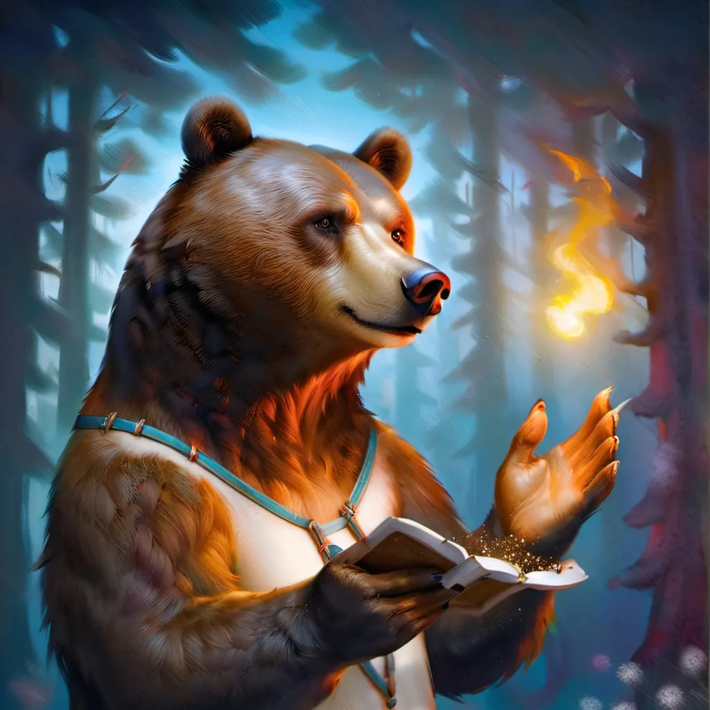 chat with ai character: Female Bear