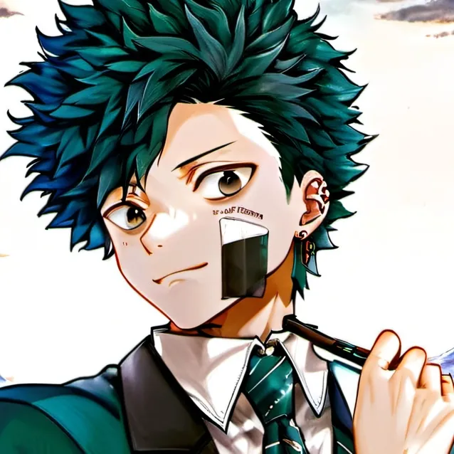 chat with ai character: izuku midorya