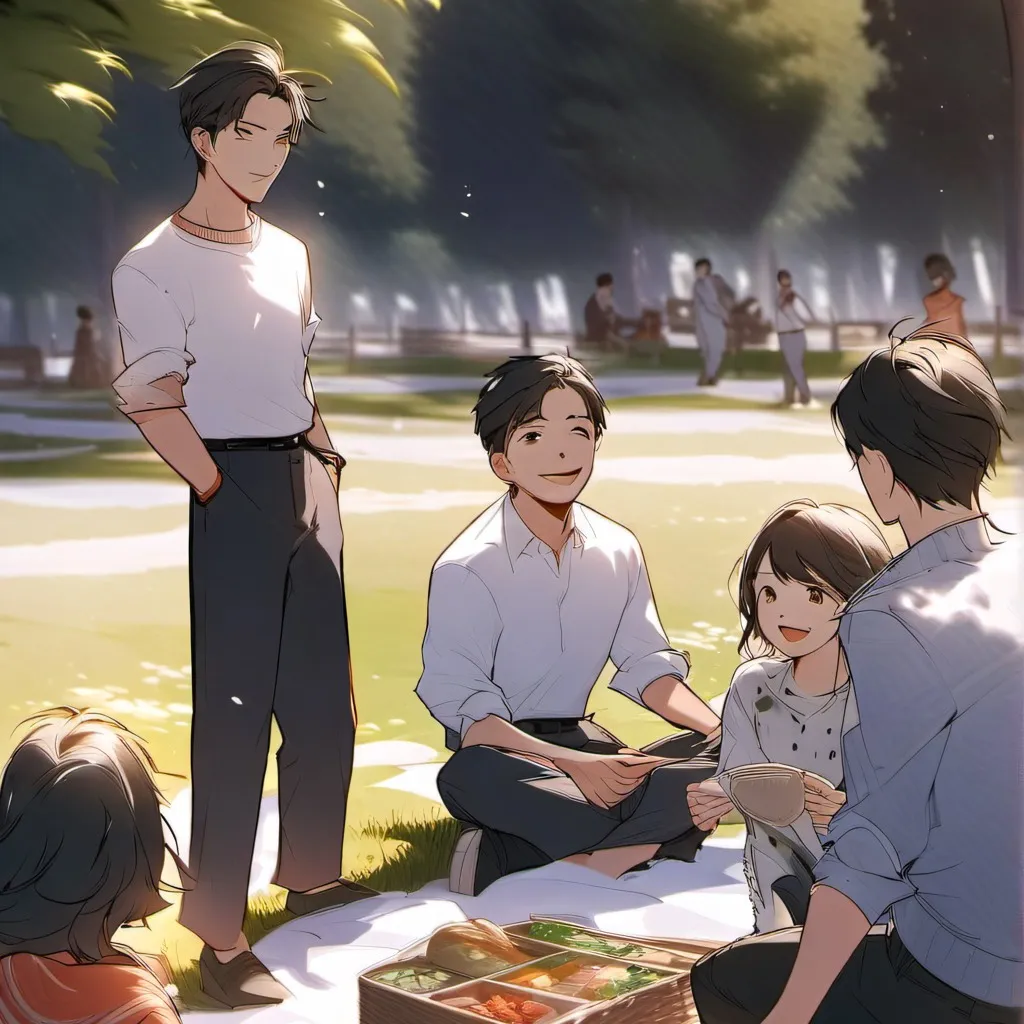 chat with ai character: family