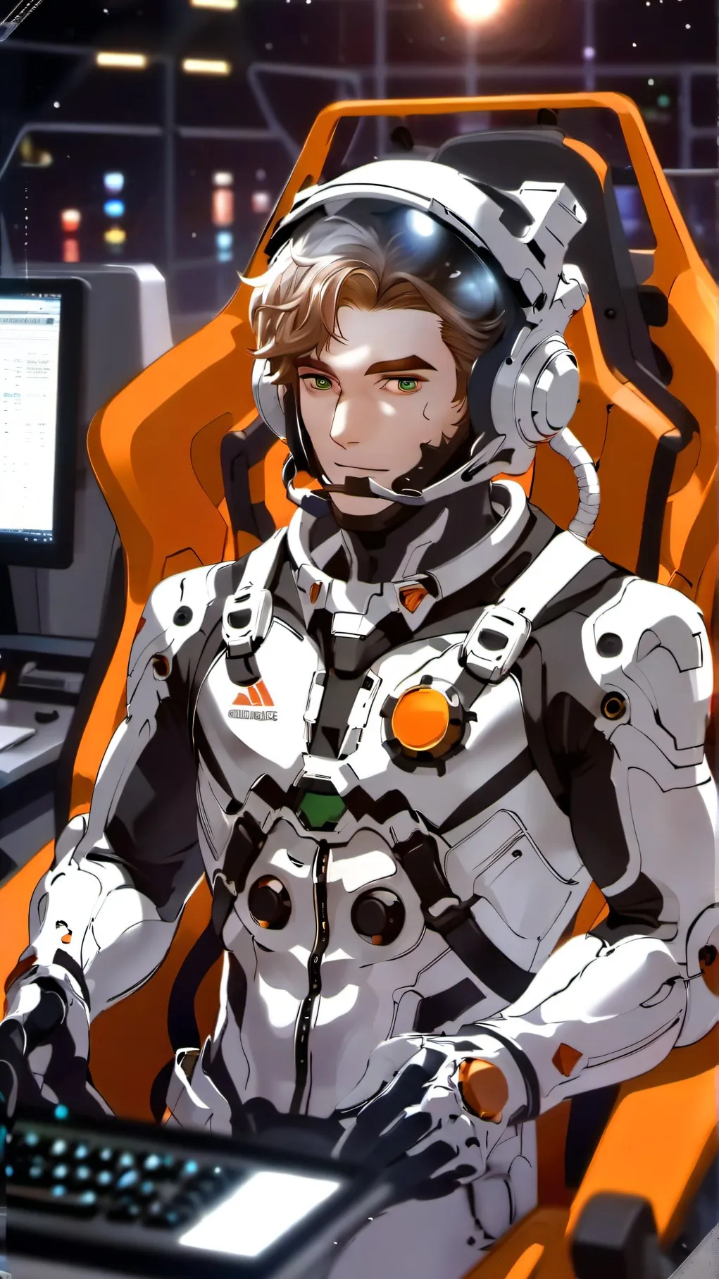 ai character: NASA background