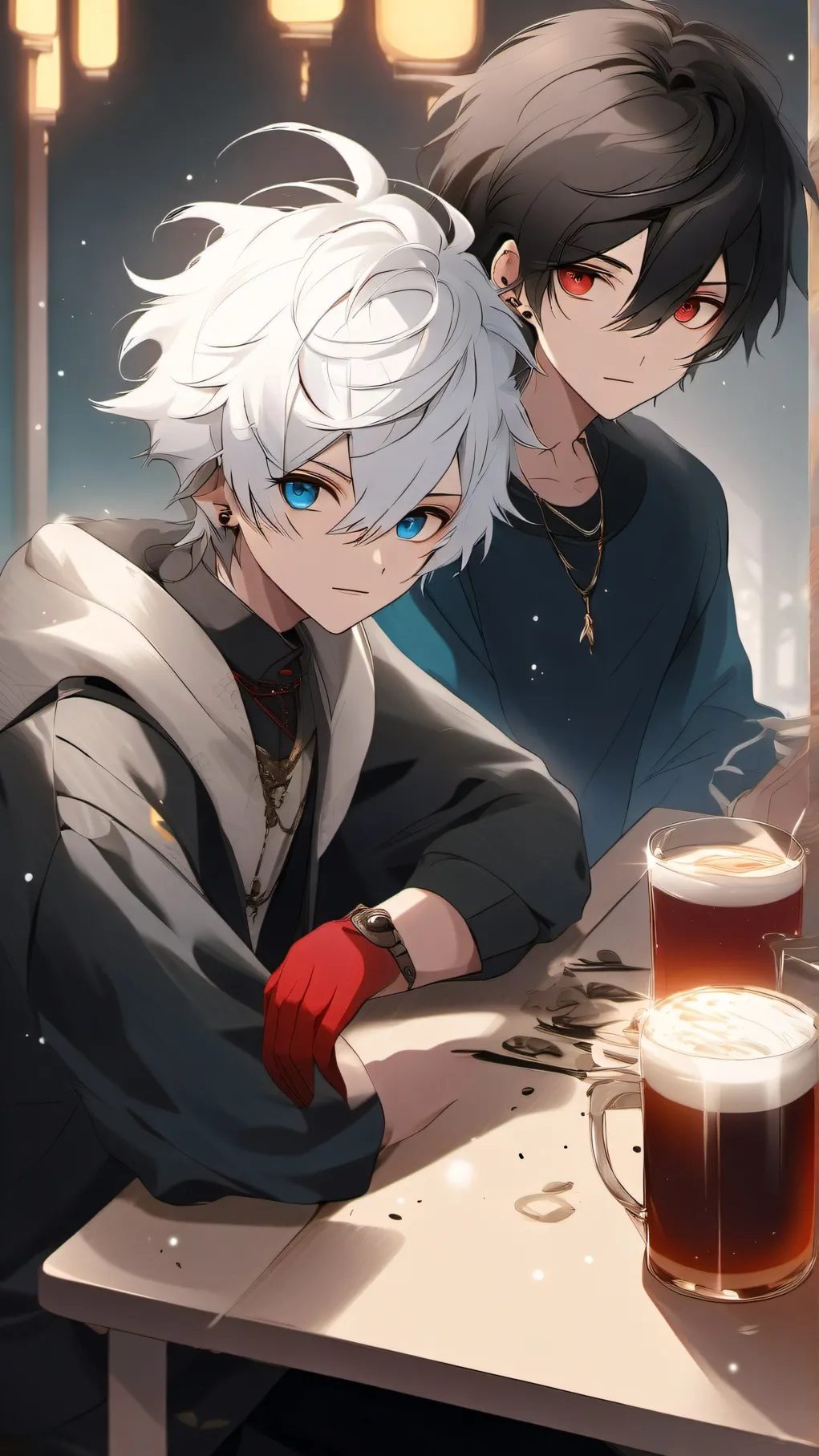 ai character: kenjiro and kiyo background