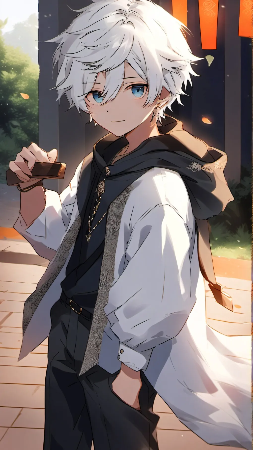 ai character: haikyu in tokyo background