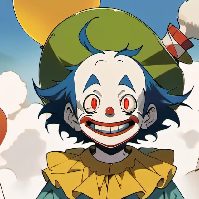 chat with ai character: killer clown sleep