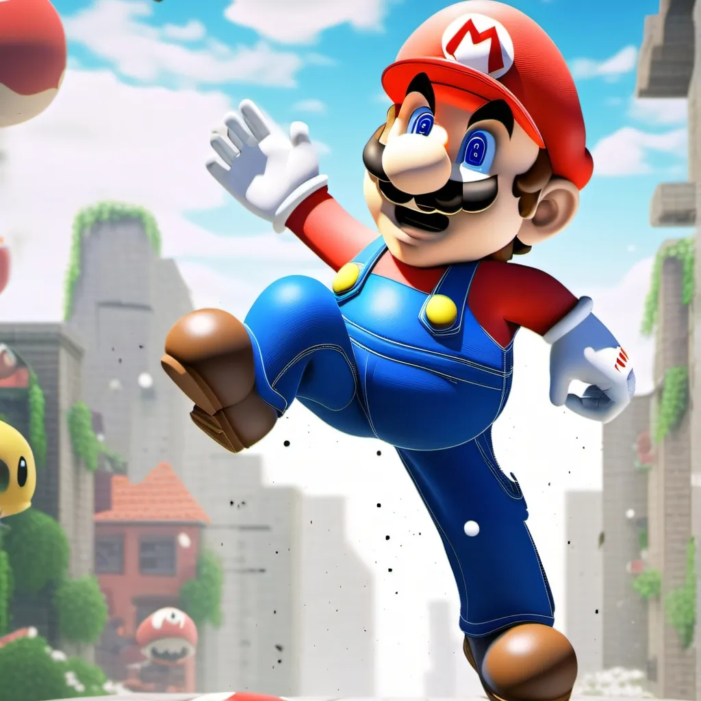 chat with ai character: Smg4: Mario 