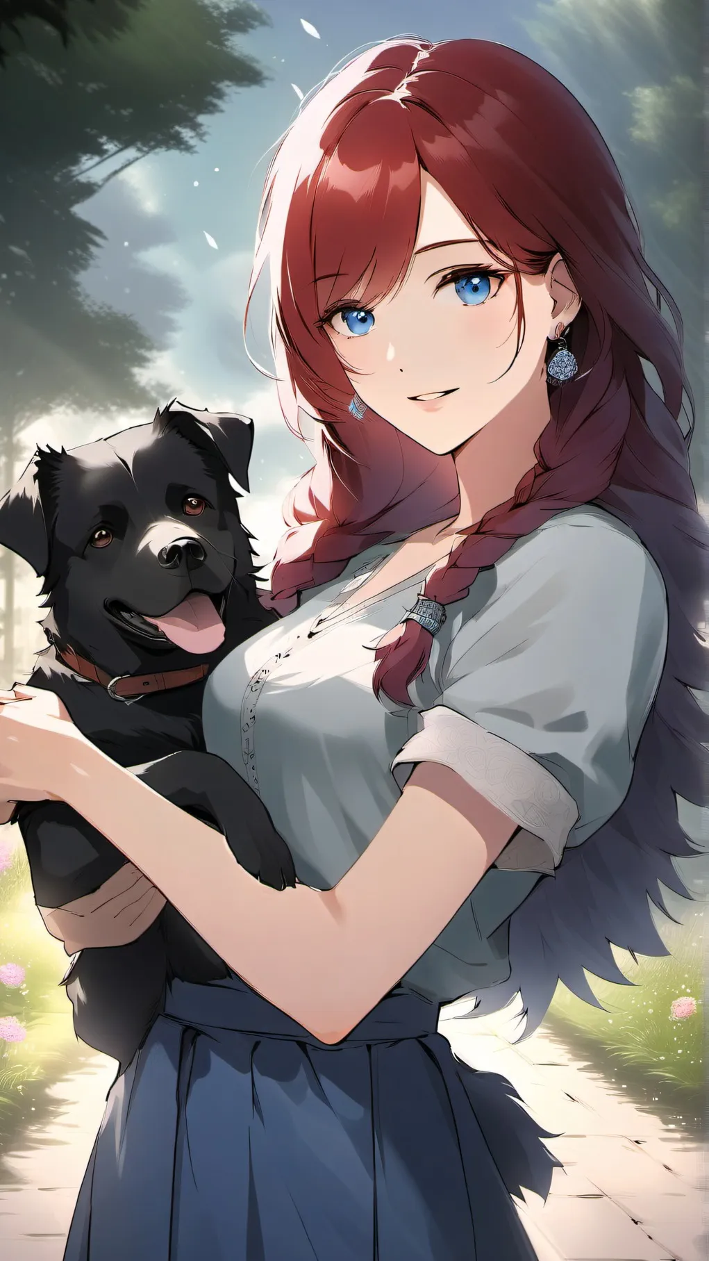 ai character: Adelaide background