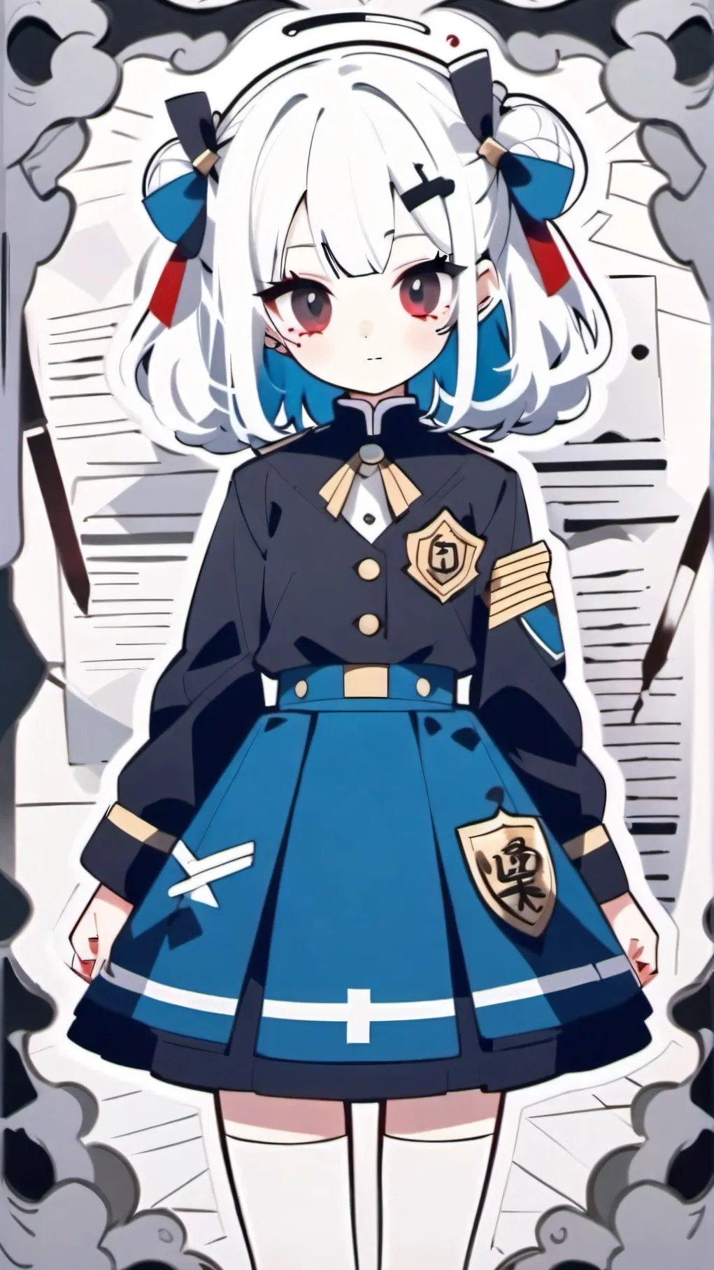 ai character: Mha background