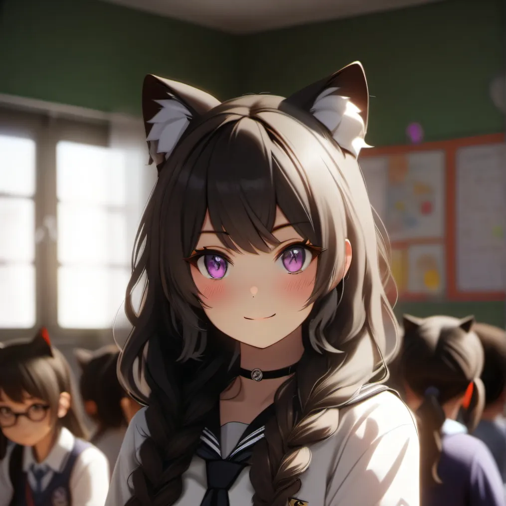 chat with ai character: CG ONLY School