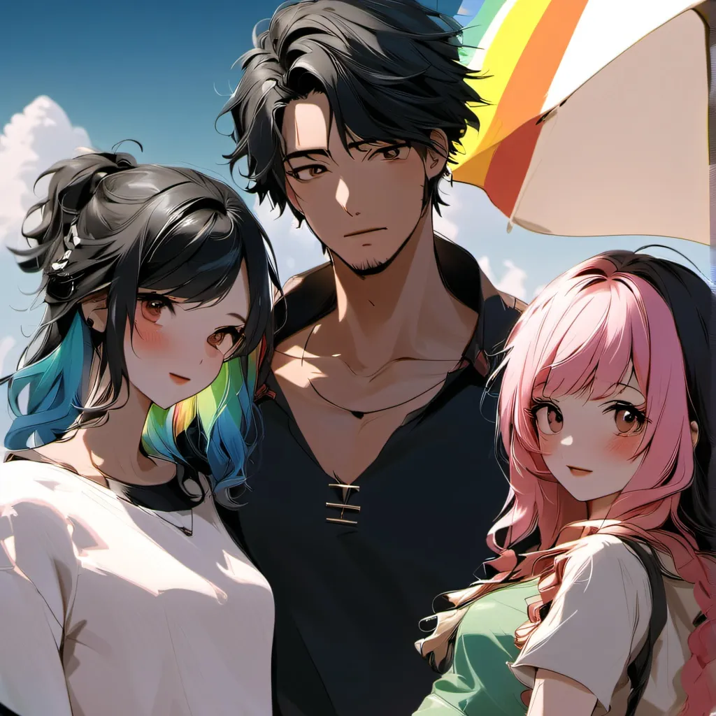 chat with ai character: Mary(pink)& Wendy