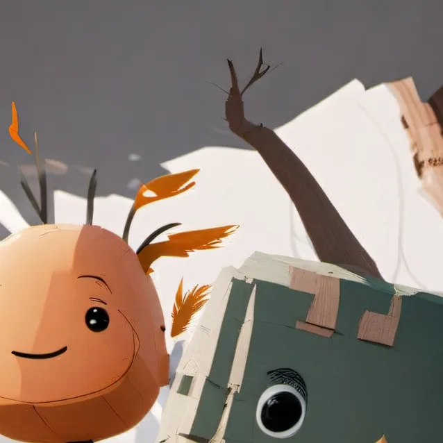 chat with ai character: the tiny bunch