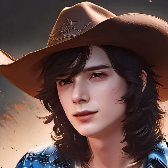 chat with ai character: Carl grimes😳💋